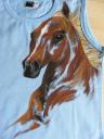 foto: Dámské tričko kůň ryzák