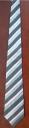 foto: Hedvábná kravata pruhy